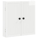 vidaXL Darts szekrény EDE Magasfényű Fehér 52,5 x 10,5 x 53,5 cm