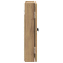 vidaXL Darts szekrény EDE Kézműves Tölgy 52,5 x 10,5 x 53,5 cm