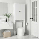 vidaXL WC Szekrény EDE Fehér 66 x 25,5 x 190 cm Szerelt Fa