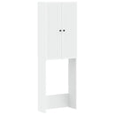 vidaXL WC Szekrény EDE Fehér 66 x 25,5 x 190 cm Szerelt Fa
