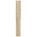 vidaXL WC Szekrény EDE Sonoma Tölgy 66 x 25,5 x 190 cm Szerelt Fa