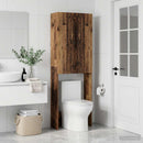 vidaXL WC Szekrény EDE Antik Fa 66 x 25,5 x 190 cm Szerelt Fa