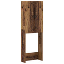 vidaXL WC Szekrény EDE Antik Fa 66 x 25,5 x 190 cm Szerelt Fa