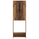 vidaXL WC Szekrény EDE Antik Fa 66 x 25,5 x 190 cm Szerelt Fa