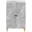 vidaXL Cipőszekrény ALKMAAR 59,5 x 39,5 x 90 cm Szerelt Fa Betonszürke