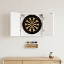 vidaXL Darts szekrény DELFT Fehér 52,5 x 10,5 x 53,5 cm Szerelt Fa