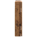vidaXL Darts szekrény ALKMAAR Antik Fa 52,5 x 10,5 x 53,5 cm