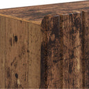 vidaXL Fürdőszoba Tároló Szekrény ZWOLLE Antik Fa 59,5 x 31 x 79,5 cm