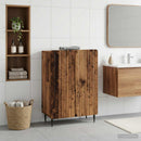 vidaXL Fürdőszoba Tároló Szekrény ZWOLLE Antik Fa 59,5 x 31 x 79,5 cm