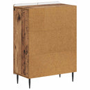 vidaXL Fürdőszoba Tároló Szekrény ZWOLLE Antik Fa 59,5 x 31 x 79,5 cm
