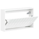 vidaXL Fali Cipőtartó ZWOLLE 71 x 17 x 43 cm Szerelt Fa