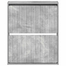 vidaXL Fali Cipőtartó ZWOLLE 71 x 17 x 86 cm Szerelt Fa Betonszürke