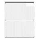 vidaXL Fali Cipőtartó ZWOLLE 71 x 17 x 86 cm Szerelt Fa