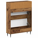 vidaXL Cipőszekrény ZWOLLE 78 x 24 x 103 cm Szerelt Fa Antik Fa