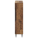 vidaXL Cipőszekrény ZWOLLE 78 x 24 x 103 cm Szerelt Fa Antik Fa