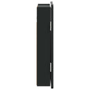 vidaXL Darts szekrény ZWOLLE Fekete 52,5 x 10,5 x 57,5 cm Szerelt Fa