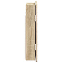 vidaXL Darts szekrény ZWOLLE Sonoma Tölgy 52,5 x 10,5 x 57,5 cm