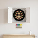 vidaXL Darts szekrény ZWOLLE Betonszürke 52,5 x 10,5 x 57,5 cm