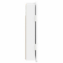 vidaXL Darts szekrény ZWOLLE Magasfényű Fehér 52,5 x 10,5 x 57,5 cm