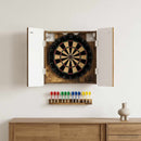vidaXL Darts szekrény ZWOLLE Füstös Tölgy 52,5 x 10,5 x 57,5 cm