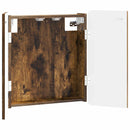 vidaXL Darts szekrény ZWOLLE Füstös Tölgy 52,5 x 10,5 x 57,5 cm