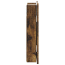 vidaXL Darts szekrény ZWOLLE Füstös Tölgy 52,5 x 10,5 x 57,5 cm