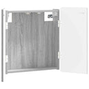 vidaXL Darts szekrény ZWOLLE Szürke Sonoma 52,5 x 10,5 x 57,5 cm