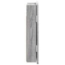 vidaXL Darts szekrény ZWOLLE Szürke Sonoma 52,5 x 10,5 x 57,5 cm