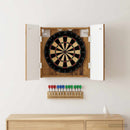 vidaXL Darts szekrény ZWOLLE Antik Fa 52,5 x 10,5 x 57,5 cm Szerelt Fa