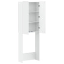 vidaXL WC Szekrény ZWOLLE Fehér 66 x 25,5 x 190 cm Szerelt Fa