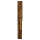 vidaXL WC Szekrény ZWOLLE Füstös Tölgy 66 x 25,5 x 190 cm Szerelt Fa