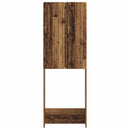 vidaXL WC Szekrény ZWOLLE Antik Fa 66 x 25,5 x 190 cm Szerelt Fa