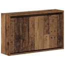 vidaXL Fali Cipőtartó ARNHEM 71 x 17 x 43 cm Szerelt Fa Antik Fa
