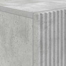 vidaXL Cipőszekrény ARNHEM 59,5 x 39,5 x 90 cm Szerelt Fa Betonszürke