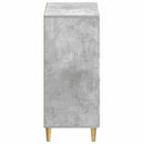 vidaXL Cipőszekrény ARNHEM 59,5 x 39,5 x 90 cm Szerelt Fa Betonszürke