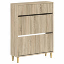 vidaXL Cipőszekrény ARNHEM 78 x 24 x 103 cm Szerelt Fa Sonoma Tölgy