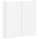 vidaXL Darts szekrény ARNHEM Fehér 52,5 x 10,5 x 53,5 cm Szerelt Fa