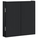 vidaXL Darts szekrény ARNHEM Fekete 52,5 x 10,5 x 53,5 cm Szerelt Fa
