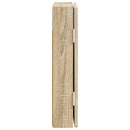 vidaXL Darts szekrény ARNHEM Sonoma Tölgy 52,5 x 10,5 x 53,5 cm