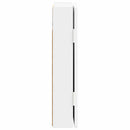 vidaXL Darts szekrény ARNHEM Magasfényű Fehér 52,5 x 10,5 x 53,5 cm
