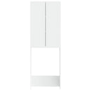 vidaXL WC Szekrény ARNHEM Fehér 66 x 25,5 x 190 cm Szerelt Fa