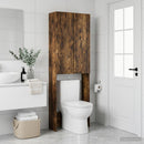 vidaXL WC Szekrény ARNHEM Füstös Tölgy 66 x 25,5 x 190 cm Szerelt Fa