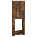 vidaXL WC Szekrény ARNHEM Füstös Tölgy 66 x 25,5 x 190 cm Szerelt Fa