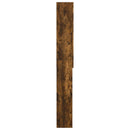 vidaXL WC Szekrény ARNHEM Füstös Tölgy 66 x 25,5 x 190 cm Szerelt Fa