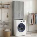vidaXL WC Szekrény ARNHEM Szürke Sonoma 66 x 25,5 x 190 cm Szerelt Fa