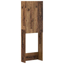 vidaXL WC Szekrény ARNHEM Antik Fa 66 x 25,5 x 190 cm Szerelt Fa