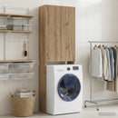 vidaXL WC Szekrény ARNHEM Kézműves Tölgy 66 x 25,5 x 190 cm Szerelt Fa