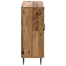 vidaXL Fürdőszoba Tároló Szekrény HAARLEM Antik Fa 59,5 x 31 x 80 cm