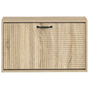 vidaXL Fali Cipőtartó HAARLEM 71 x 17 x 43 cm Szerelt Fa Sonoma Tölgy