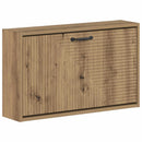 vidaXL Fali Cipőtartó HAARLEM 71 x 17 x 43 cm Szerelt Fa